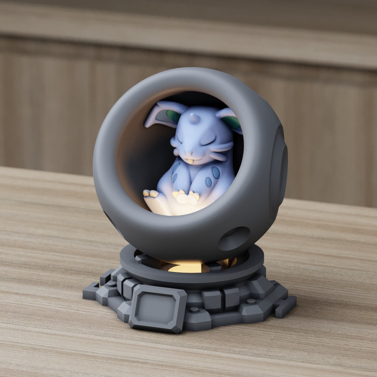Choose Your Pokemon Healing pods with card stand made to order