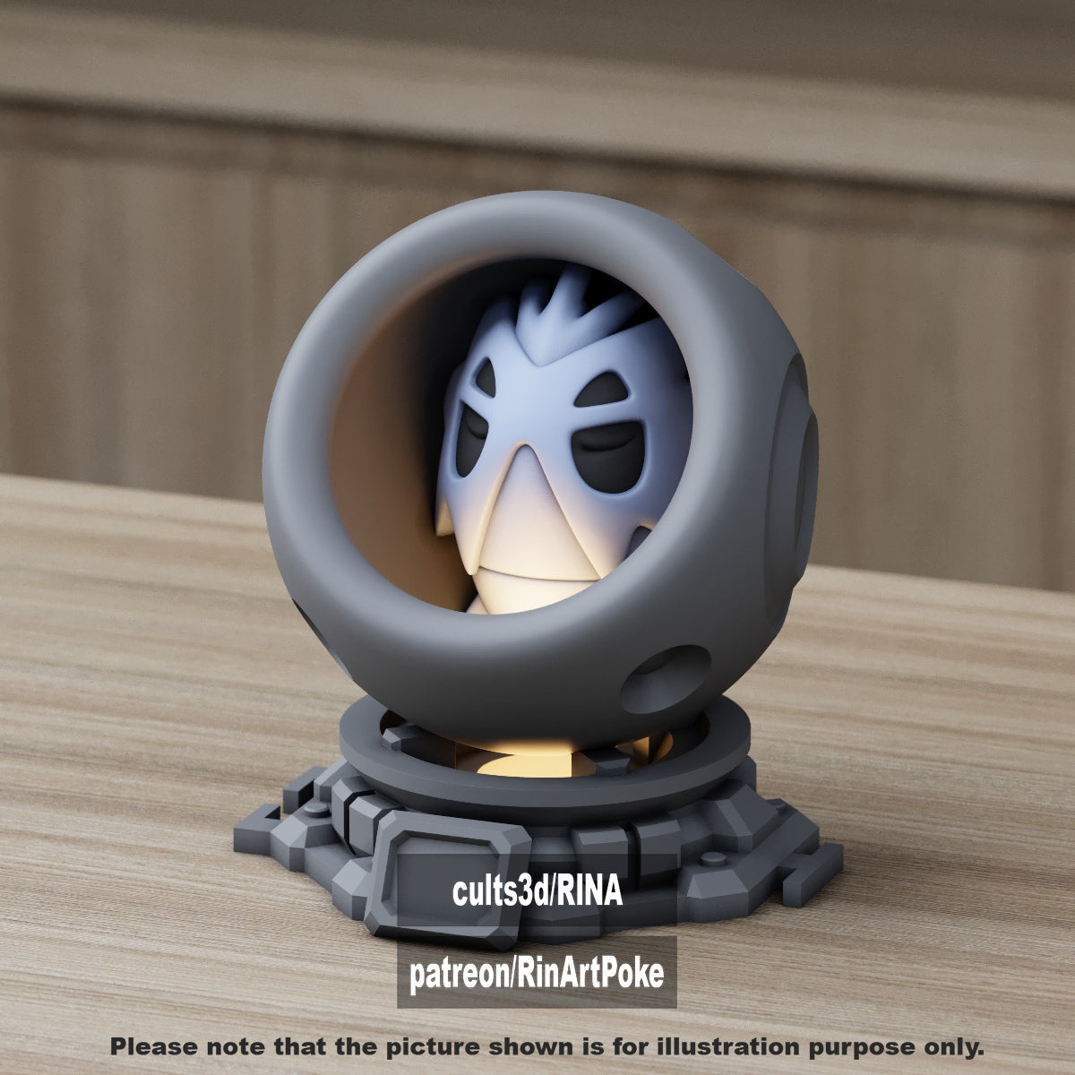 Choose Your Pokemon Healing pods with card stand made to order