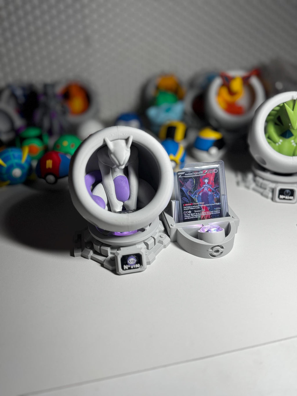 Mewtwo LED Healing Pod with Slab Display