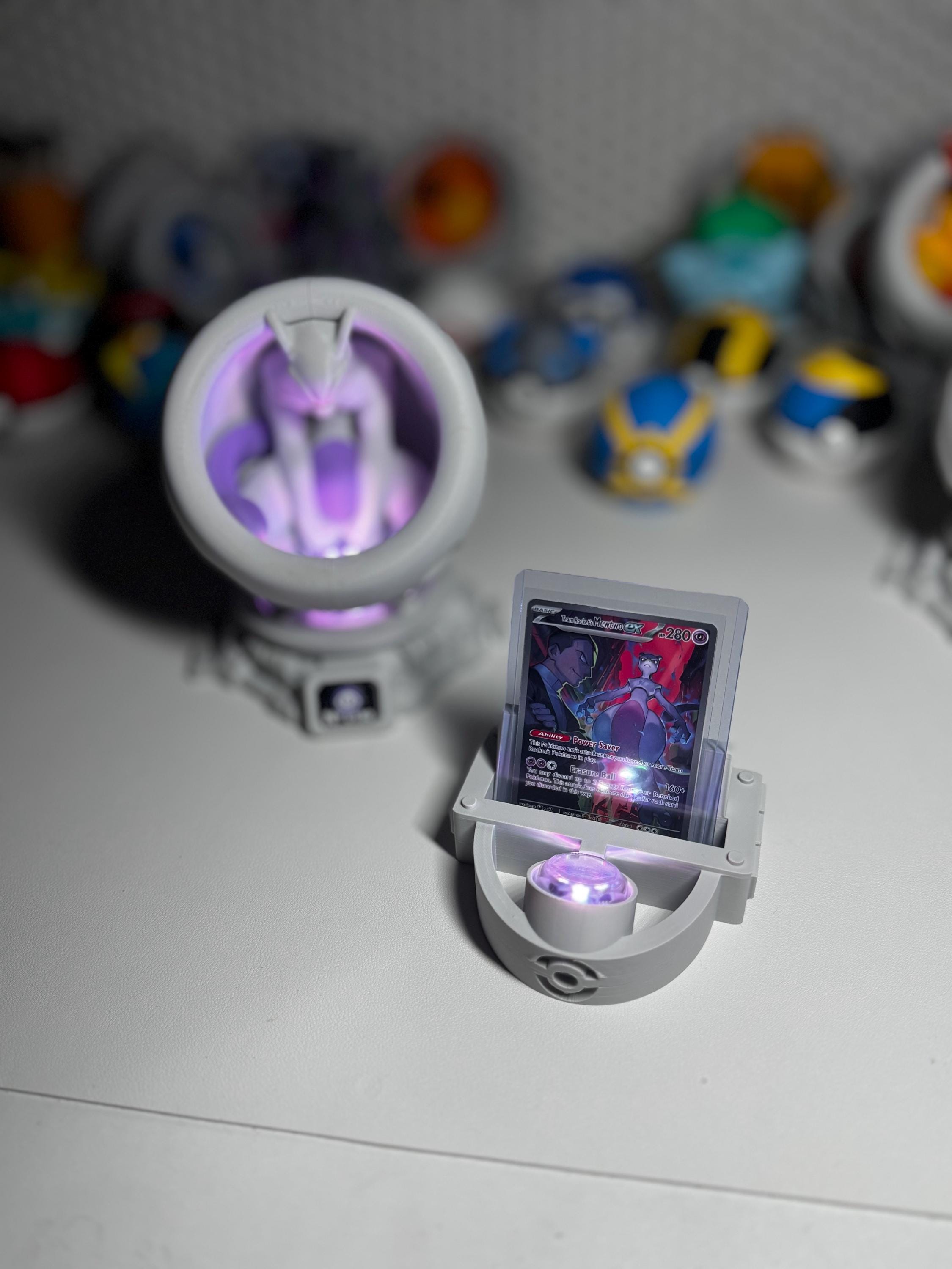 Mewtwo LED Healing Pod with Slab Display